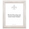 Wiltshire 440 1.25", Whitewash Picture Frame by wallsthatspeak